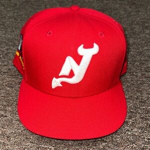 New era hat New Jersey devils hockey fitted hat size 8 new without tags